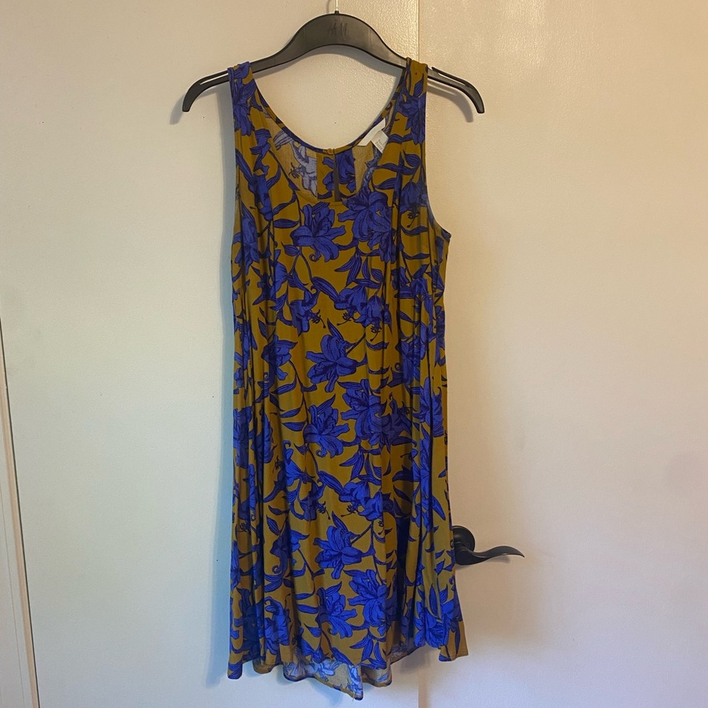 H&M Floral Print Flowy Mini Dress